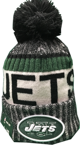 New York Jets Sideline Toque Pom Knit – More Than Just Caps Clubhouse