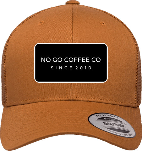 No Go 2022 Patch Trucker Caramel