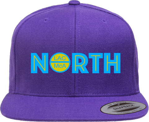 North Lac McA Snapback Purple