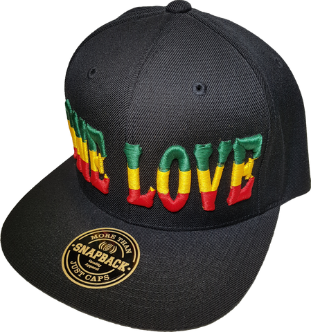 One Love Black Snapback Custom Exclusive – More Than Just Caps One Love Black Snapback Custom Exclusive – More Than Just Caps