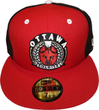 Ottawa Soldier New Era Fitted Red Black