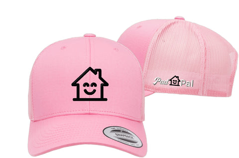 Pad Pal Trucker Raised Front logo Pink