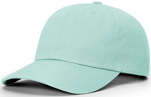 Richardson Premium Cotton Dad Hat Aruba Blue