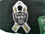 Oakland Raiders Salute to Service Sideline Fleece Pom Toque