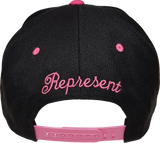 613 Ottawa Snapback Represent Black-Pink