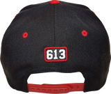 Represent Six One 3 Snapback Black-Red