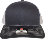Richardson Mesh Back Trucker X-Large Black White