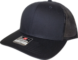 Richardson Mesh Back Trucker X-Large Black