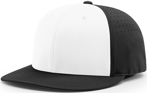 Blank RICHARDSON PTS30 LITE-R Flex Cap Black White Black