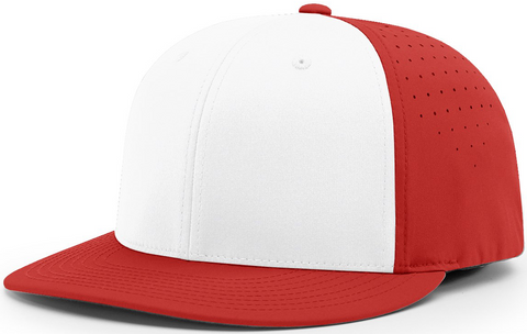 Blank RICHARDSON PTS30 LITE-R Flex Cap Red White Red