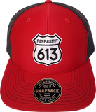 Route 613 Red Black Trucker