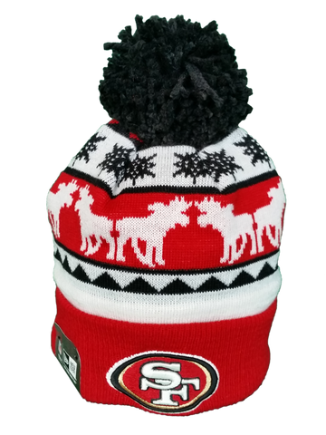 San Francisco 49ers NFL Holiday Pom Toque