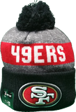San Francisco 49ers 2016-2017 Sideline Knit Pom Toque