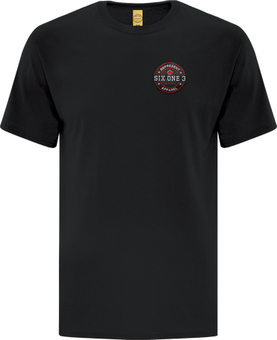Six One 3 Benchmark T-Shirt Black