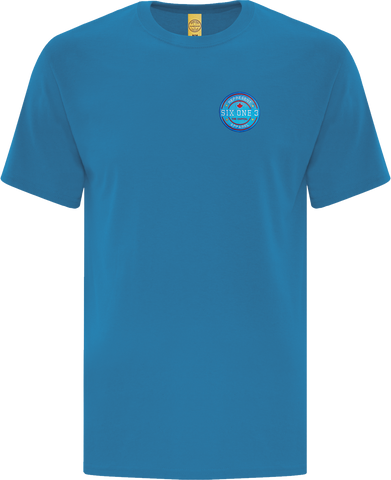 Six One 3 Benchmark T-Shirt Saphire