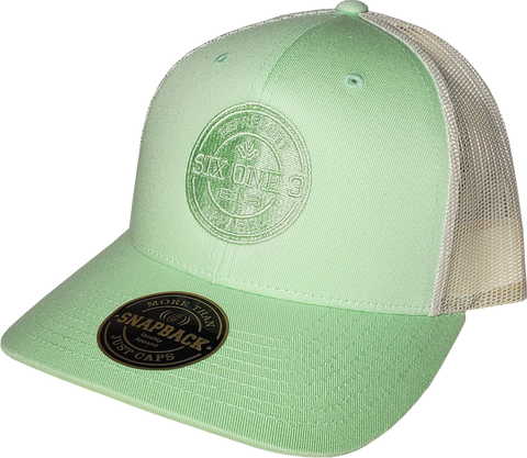 Pastel Green Trucker Six One 3