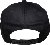 Six One 3 SS Script NE Snapback Cap Blackout