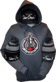 Six One 3 The Hill Hoodie Heathered Black