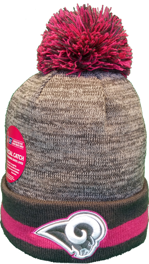Los Angeles Rams Breast Cancer Awareness Toque More Than Just Caps Clubhouse