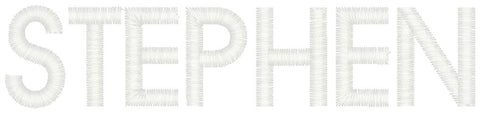 Wright Embroidery Supplied 2 units Stephen