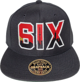 THE 6IX Snapback Black