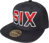 THE 6IX Snapback Black