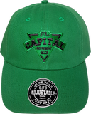 The Capital Patch Dad Hat Green
