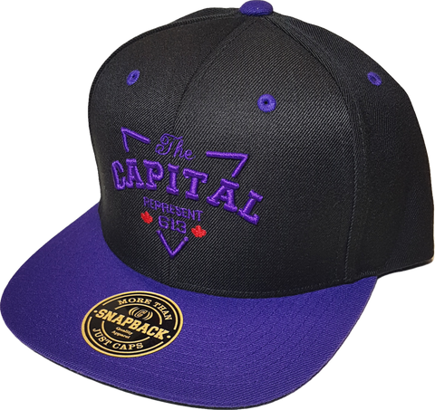 The Capital Represent 613 Exclusive Snapback Black-Purple