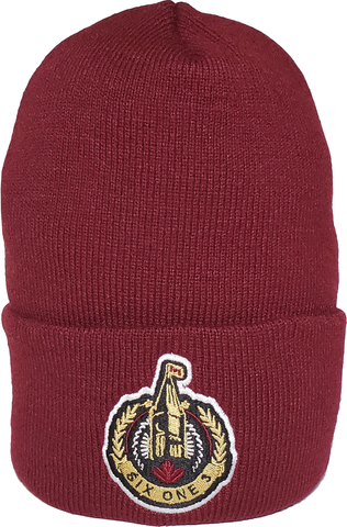 The Hill Ottawa Basic Beanie Toque Maroon