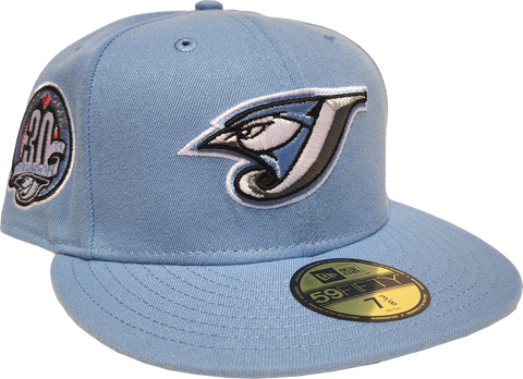 Toronto Blue Jays New Era 59Fifty Fitted Sky Blue 30th Season Side Patch