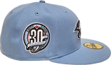 Toronto Blue Jays New Era 59Fifty Fitted Sky Blue 30th Season Side Patch