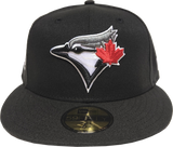 Toronto Blue Jays New Era 59Fifty Fitted Black 40th Season Side Patch