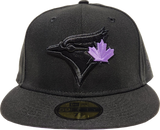 Toronto Blue Jays New Era 59Fifty Exclusive Black Purple Pop
