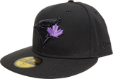 Toronto Blue Jays New Era 59Fifty Exclusive Black Purple Pop