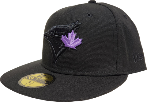 Toronto Blue Jays New Era 59Fifty Exclusive Black Purple Pop