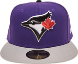 Toronto Blue Jays New Era 59Fifty Exclusive Purple Grey