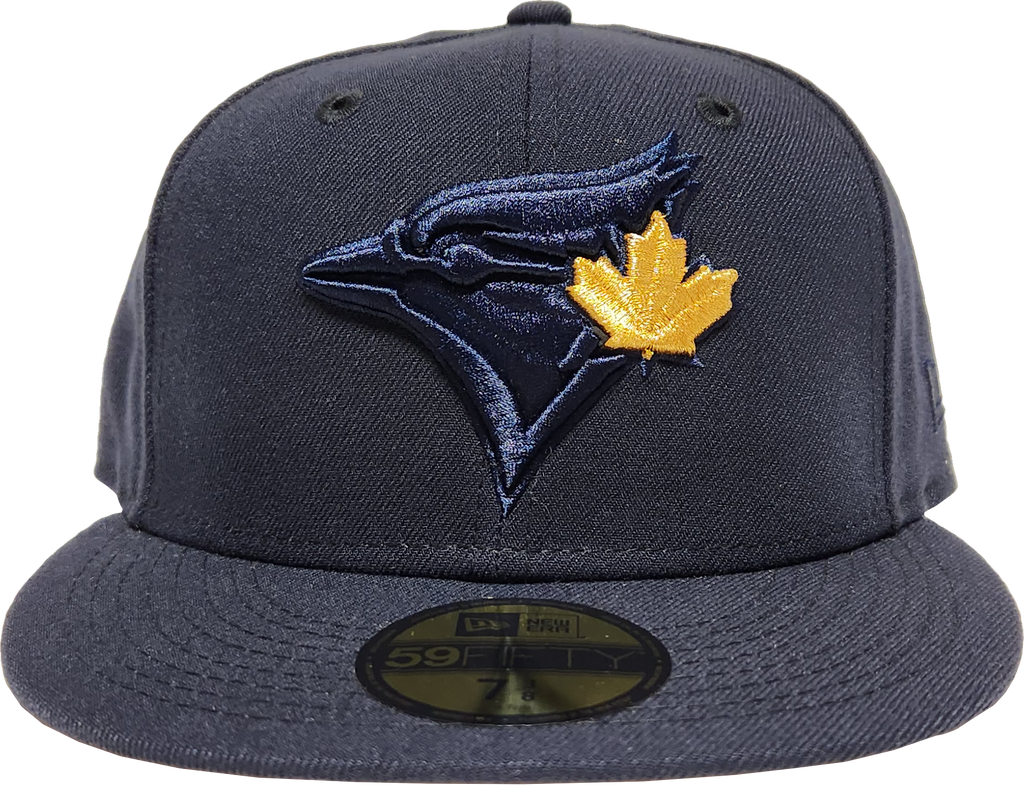 Toronto Blue Jays New Era 59Fifty Exclusive Navy Metallic Gold Pop