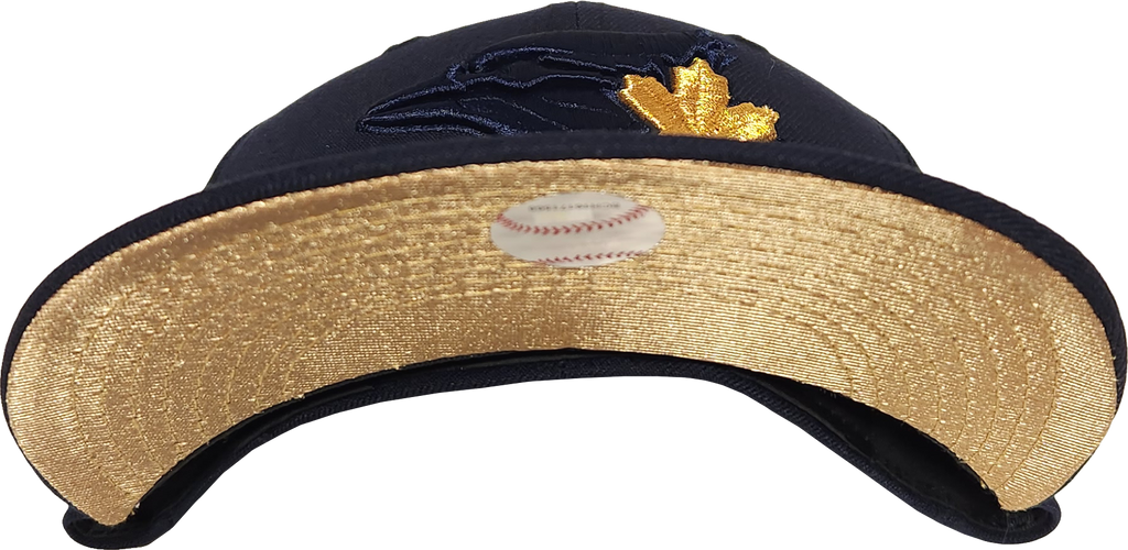 Toronto Blue Jays New Era 59Fifty Exclusive Navy Metallic Gold Pop More Than Just Caps Clubhouse