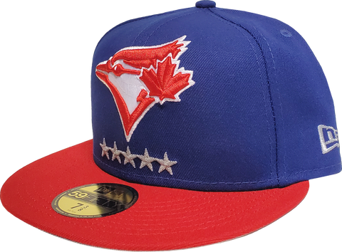 Toronto Blue Jays New Era 59Fifty Fitted Custom Royal Red