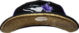 Toronto Blue Jays Fitted Custom Exclusive Low Profile Black, Purple and Metallic Gold