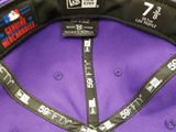 Toronto Blue Jays Fitted Custom Exclusive Low Profile Black, Purple and Metallic Gold