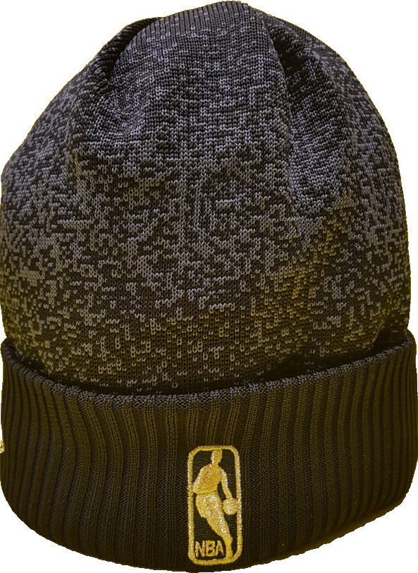 NBA Gold On Court Beanie Toque