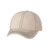 Blank Slouch Fit Cap Adjustable Strap Dad Hat