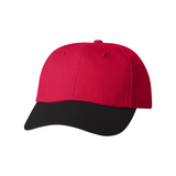 Blank Brushed Twill Cap Adjustable Velcro