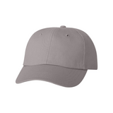 Blank Brushed Twill Cap Adjustable Velcro