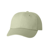 Blank Brushed Twill Cap Adjustable Velcro
