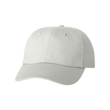 Blank Brushed Twill Cap Adjustable Velcro