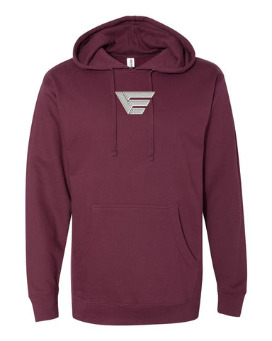 VE APR2022 Independent Midweight Maroon White