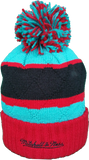 Vancouver Grizzlies Mitchell & Ness High Five NBA Pom Toque