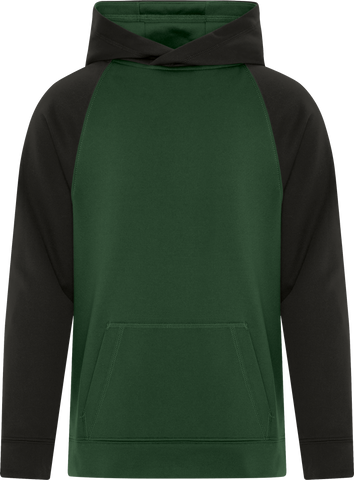 Youth ATC™ GAME DAY™ 2 Tone Hoodie Forest Black